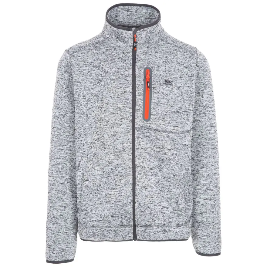 Trespass Mens Marl Fleece Jacket Bingham - Image 17