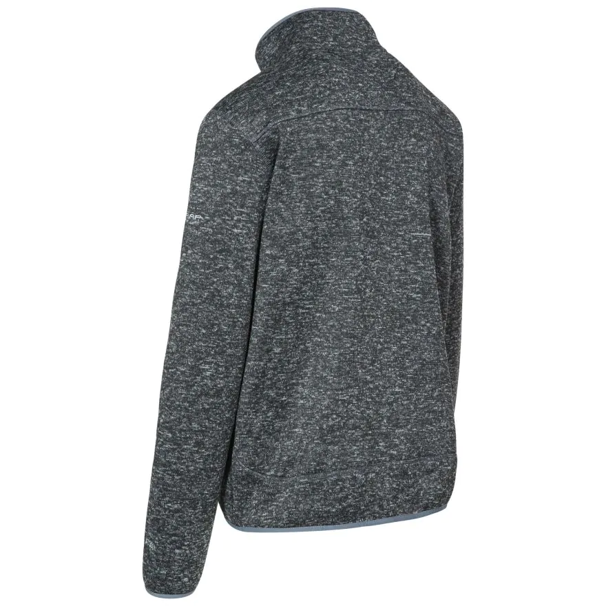 Trespass Mens Marl Fleece Jacket Bingham - Image 2