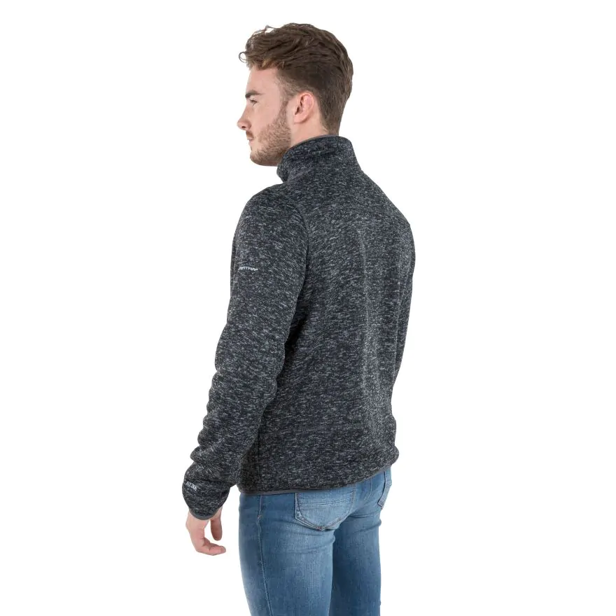 Trespass Mens Marl Fleece Jacket Bingham - Image 5