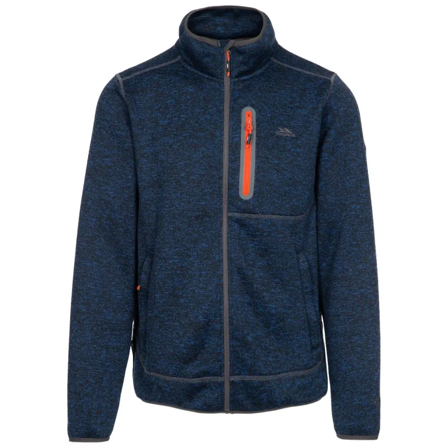 Trespass Mens Marl Fleece Jacket Bingham - Image 9