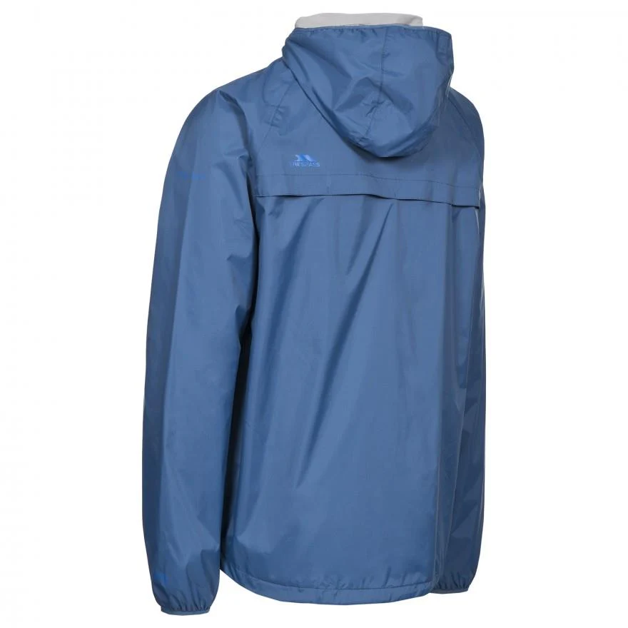 Trespass Mens Nabro II Waterproof Jacket Hooded Weatherproof Rain Coat - Image 4