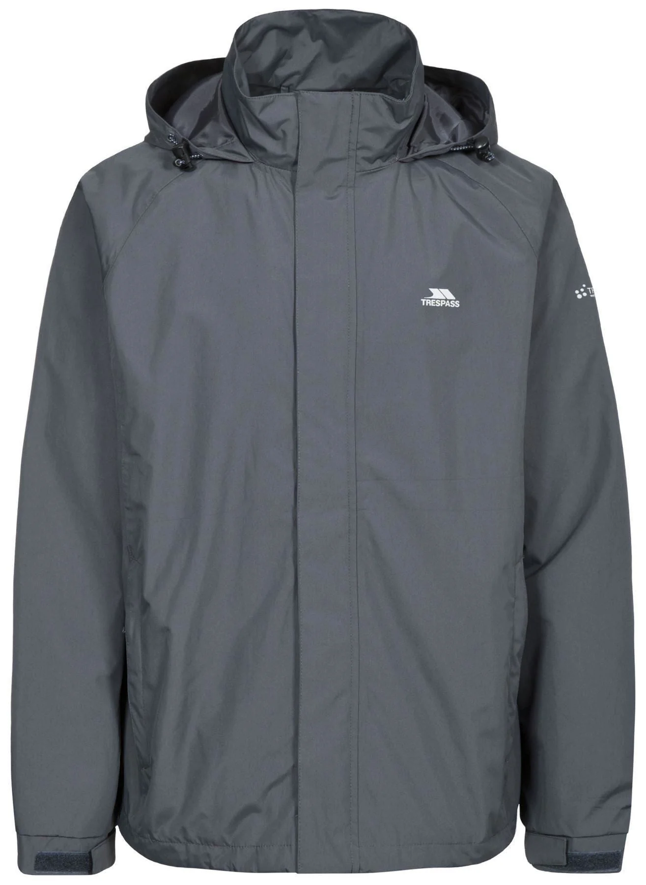 Trespass Mens Nabro II Waterproof Jacket Hooded Weatherproof Rain Coat - Image 7