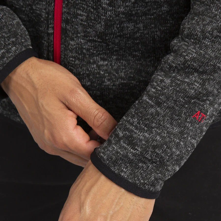 Trespass Mens Odeno B Hooded Full Zip Fleece Jacket