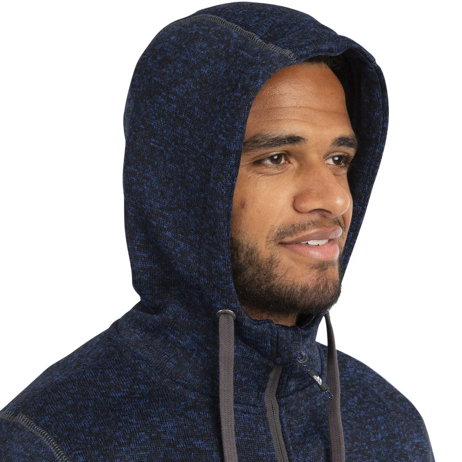 Trespass Mens Odeno B Hooded Full Zip Fleece Jacket - Image 5