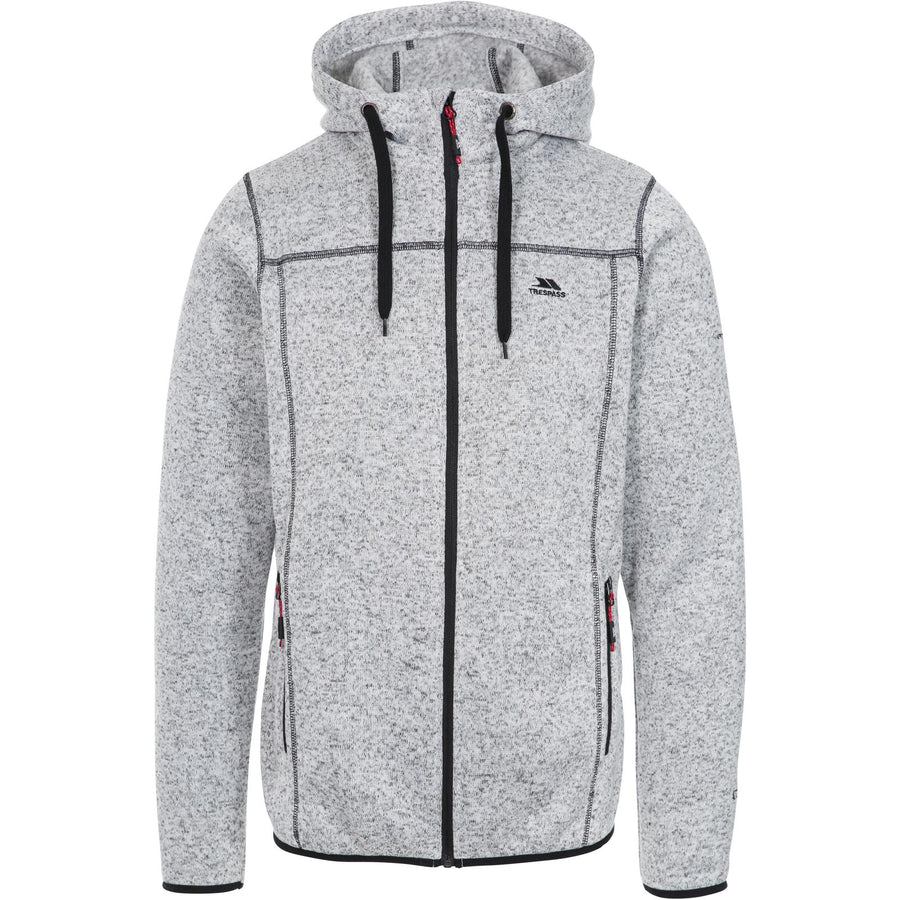 Trespass Mens Odeno B Hooded Full Zip Fleece Jacket - Image 9