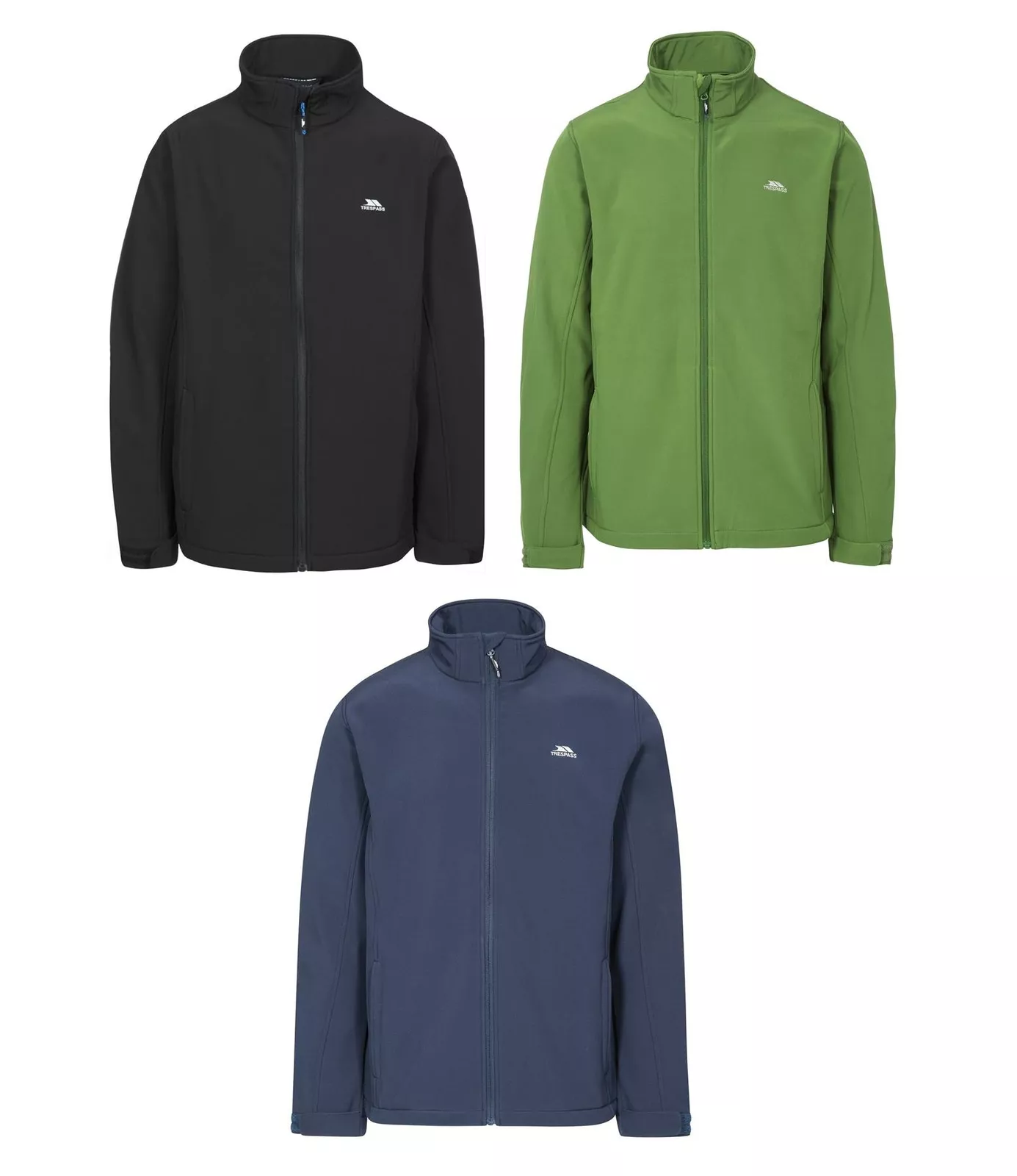 Trespass Mens Vander Softshell Full Zip Jacket - Image 6