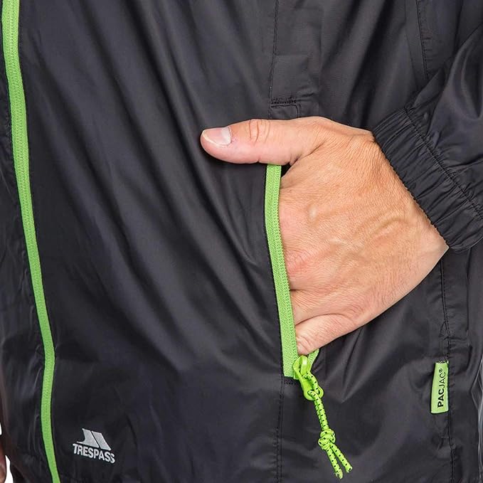 Trespass Pacjac Waterproof Unisex Jacket - Image 9