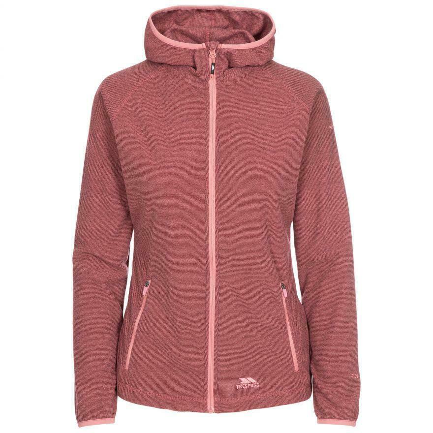 Trespass Jennings Women's Full Zip Microfleece Hoodie - Image 4