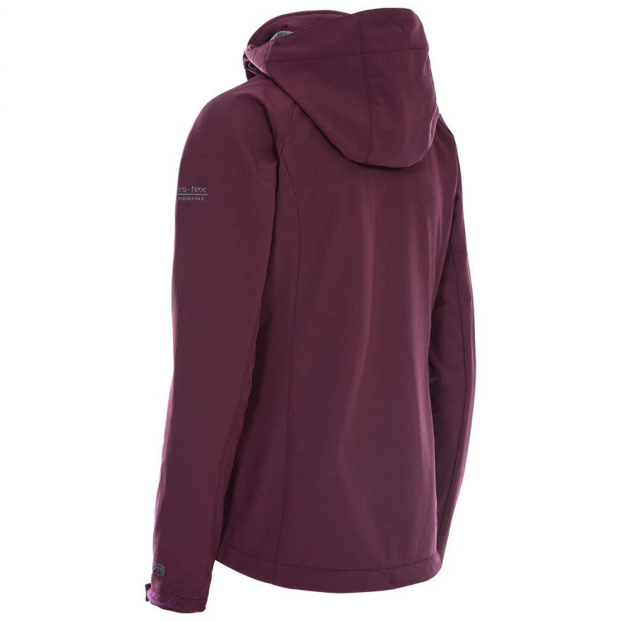 Trespass Womens Bela II Waterproof Breathable Softshell Jacket - Image 4