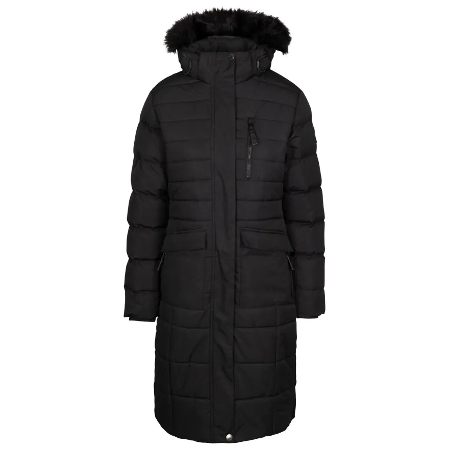 Trespass Womens Casual Long Padded Jacket Sasha - Image 2