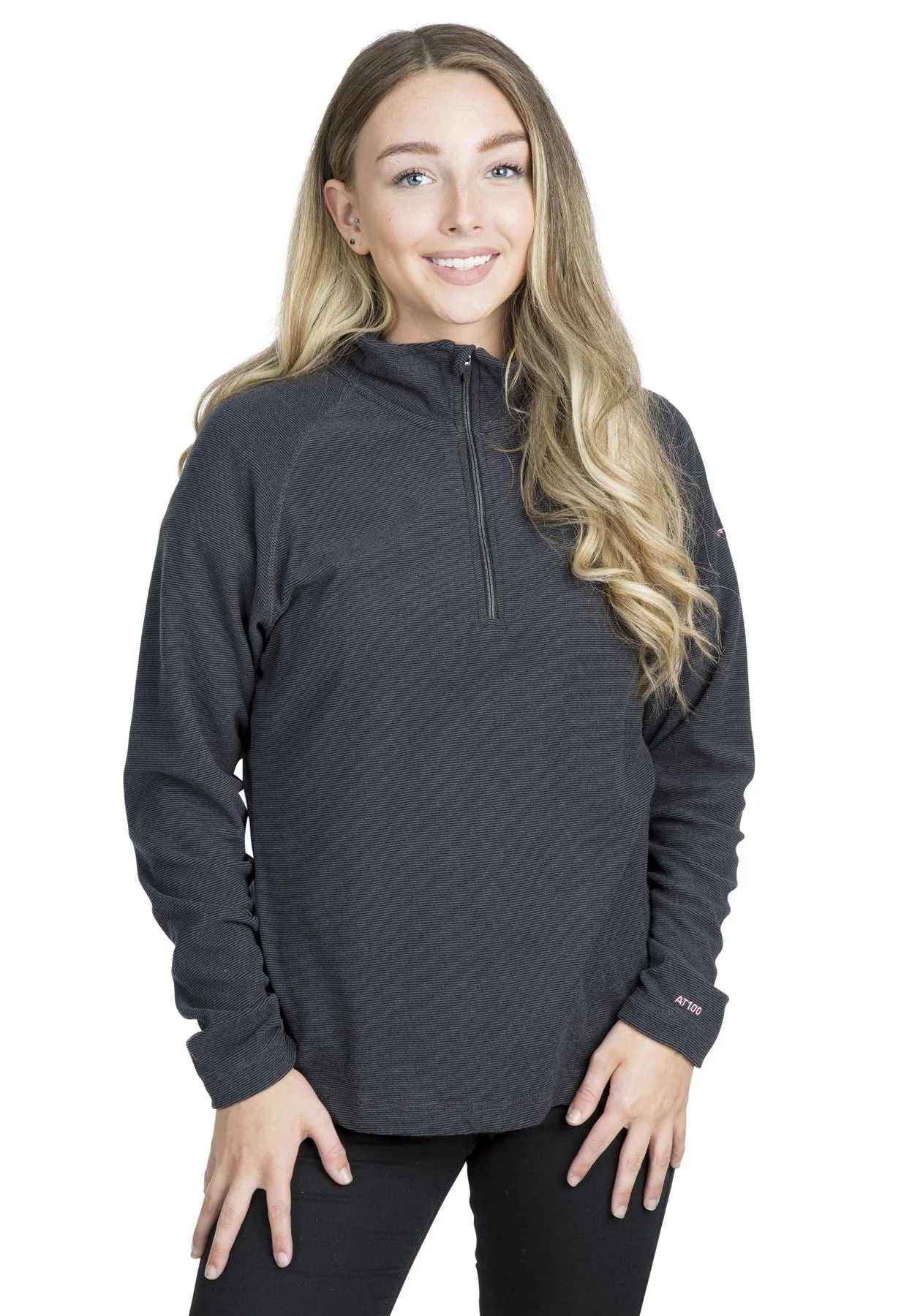 Trespass Womens Meadows Half Zip Fleece Jumper - Image 2