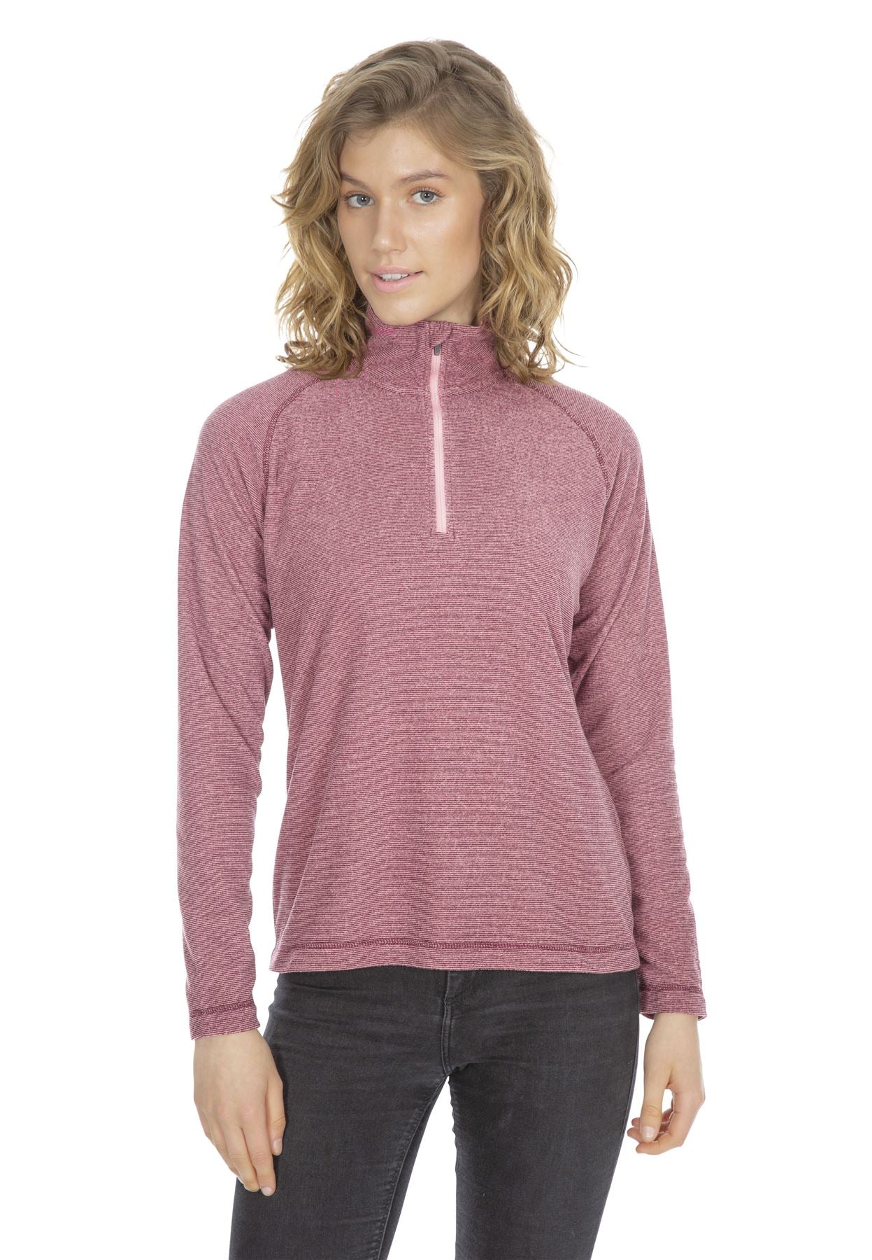 Trespass Womens Meadows Half Zip Fleece Jumper - Image 9