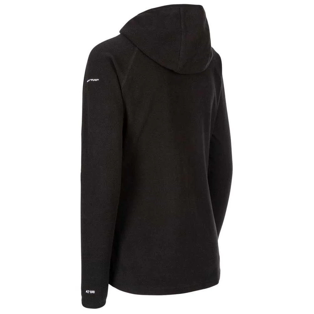 Trespass Womens Mollo Full Zip Hooded Micro Fleece Jacket - Image 5