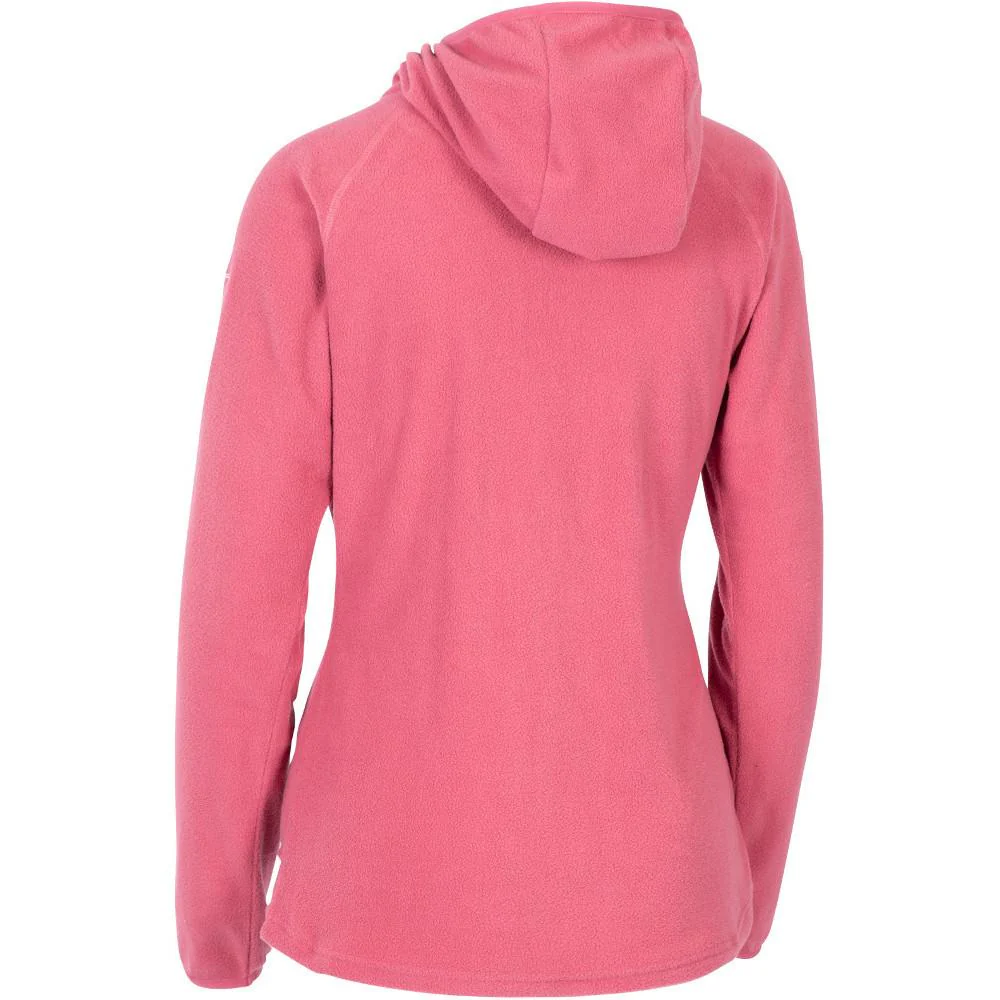 Trespass Womens Mollo Full Zip Hooded Micro Fleece Jacket - Image 6