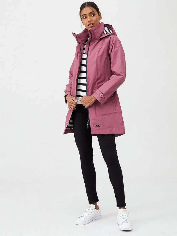 Trespass Womens Waterproof Jacket Rainy Day Raincoat - Image 18