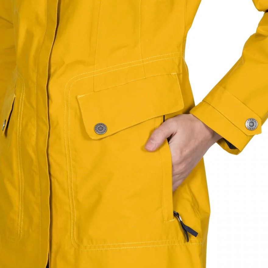 Trespass Womens Waterproof Jacket Rainy Day Raincoat - Image 7