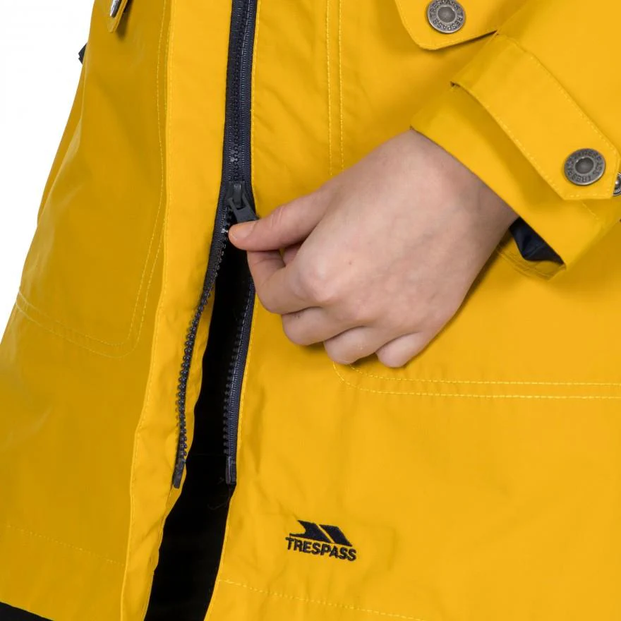 Trespass Womens Waterproof Jacket Rainy Day Raincoat - Image 8