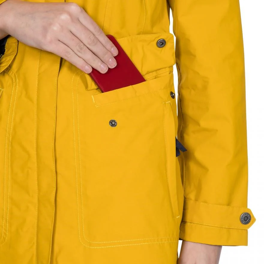 Trespass Womens Waterproof Jacket Rainy Day Raincoat - Image 9