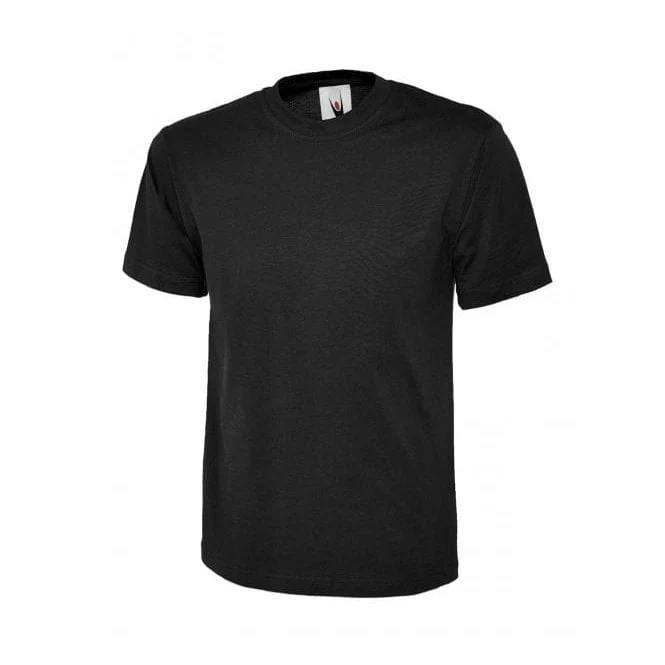 Uneek Classic T-Shirt Unisex Mens Plain Short Sleeve Blank Cotton Round Neck - Image 8