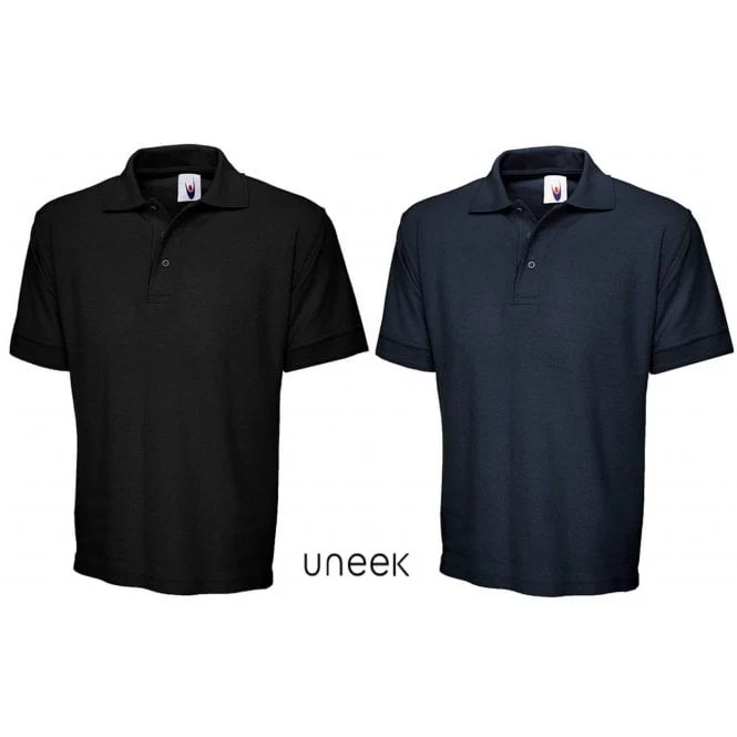 Uneek/Absolute Mens Plain Active Polo Shirt