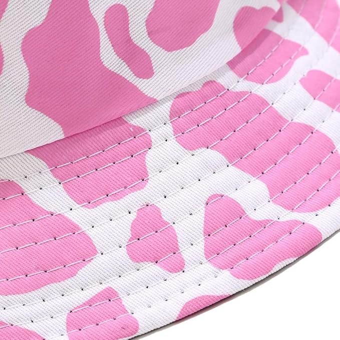 Unisex Cow Print Bucket Hat Reversible - Image 4