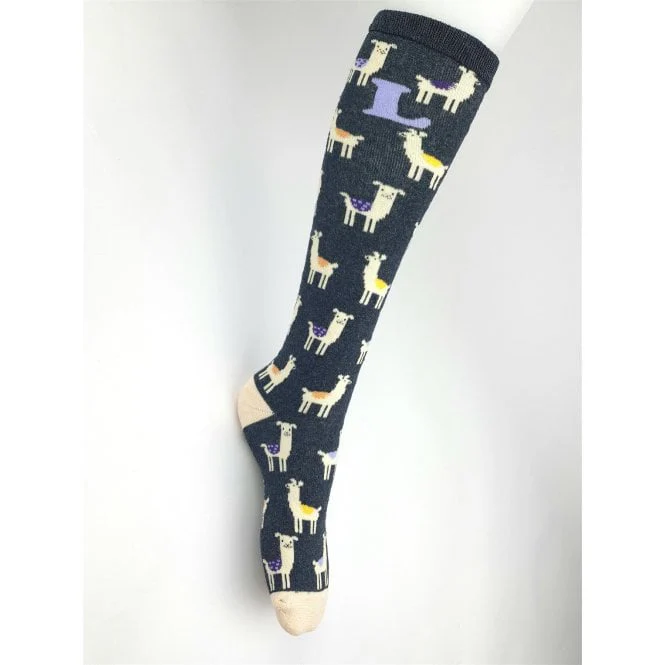 Hazy Blue Welly Socks (Sizes 3-8) - Image 11