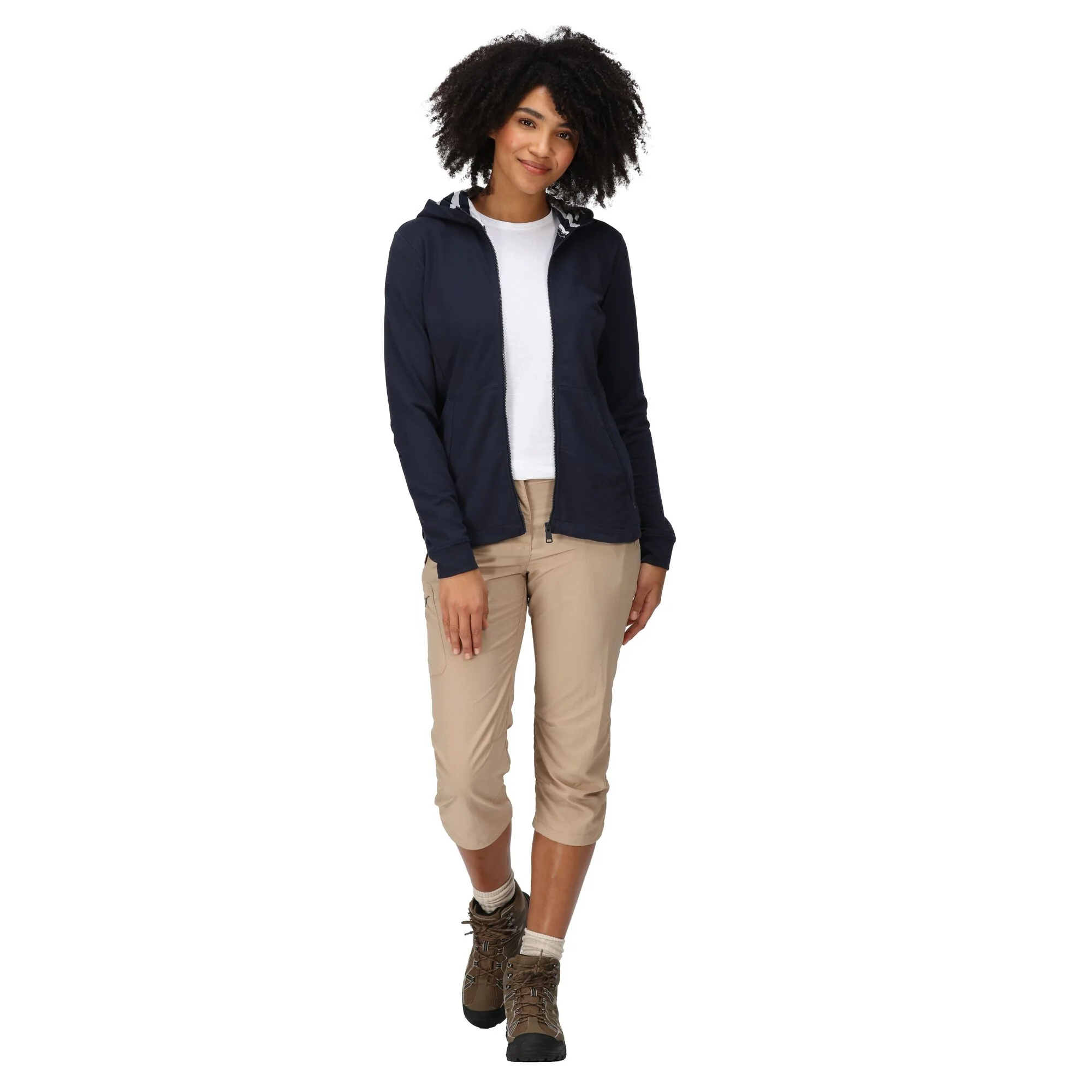 Women's Bayla Full Zip Hoodie | Navy - Image 2