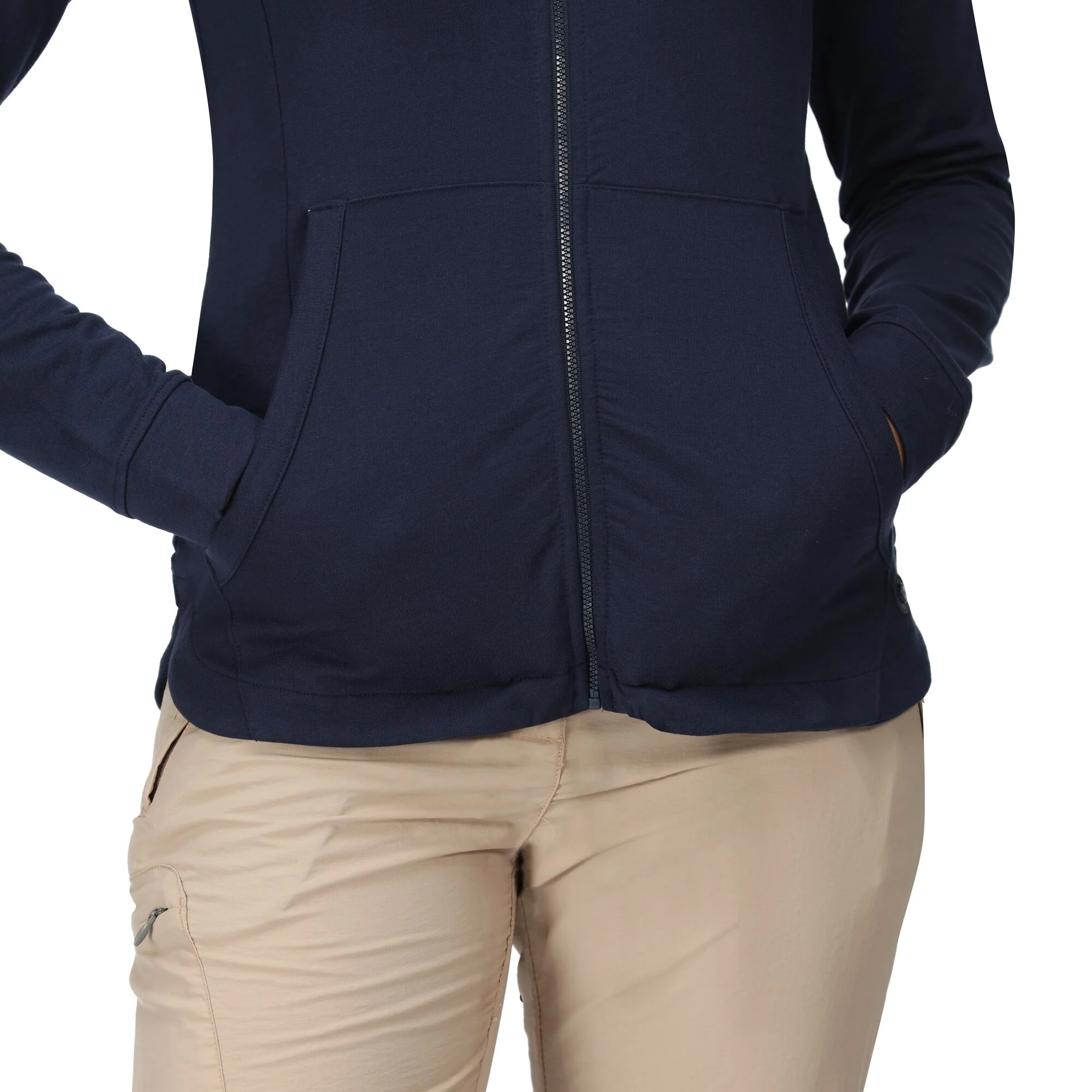 Women's Bayla Full Zip Hoodie | Navy - Image 4