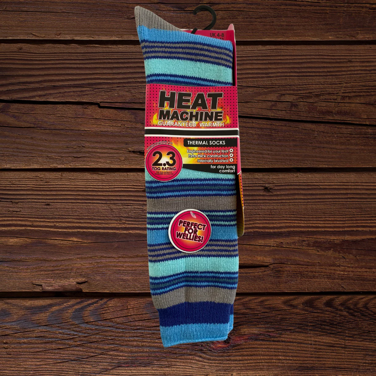 Womens Heat Machine Long Thermal Socks Tog 2.3 Warm Winter Socks - Image 5